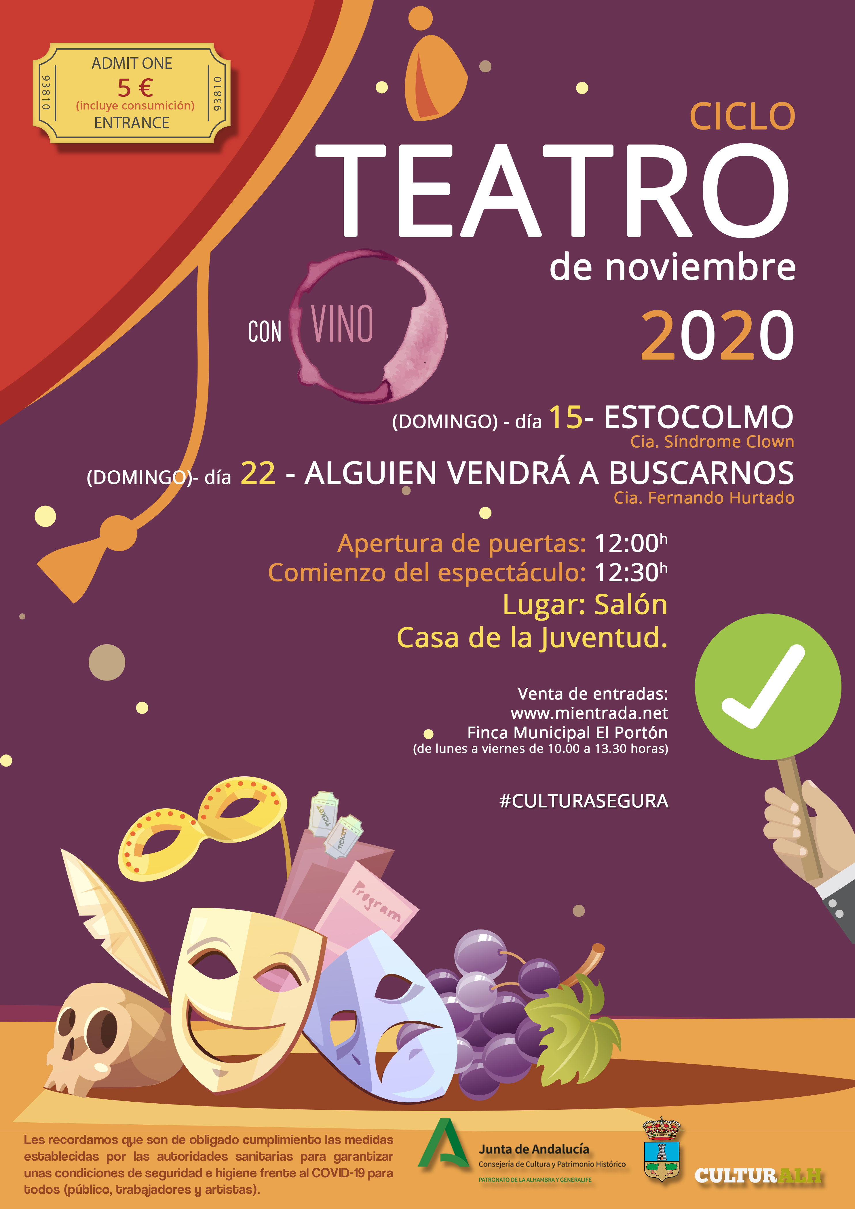 Nuevo cartel anunciador con los cambios de día y hora