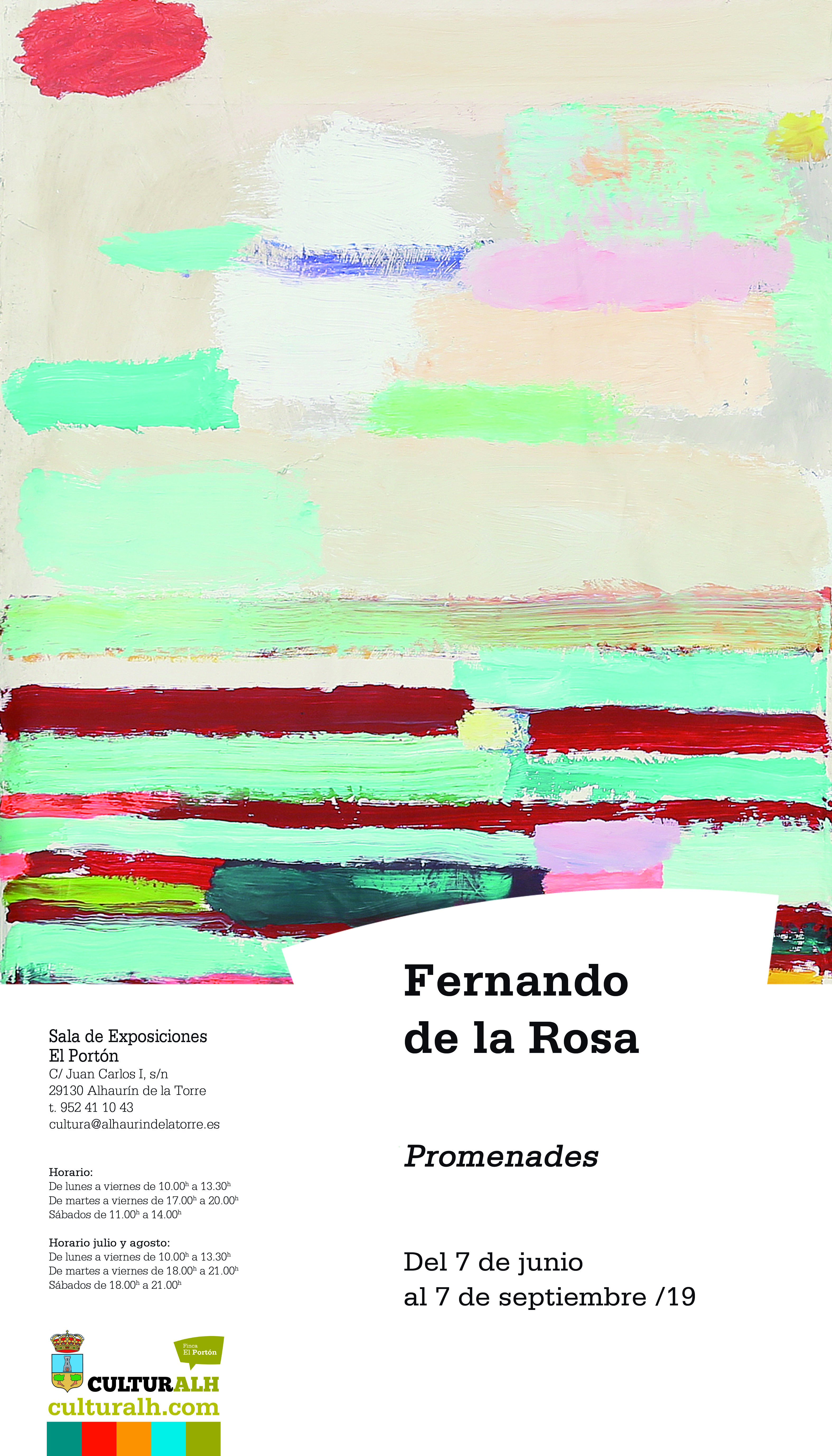Cartel Fernando de la Rosa