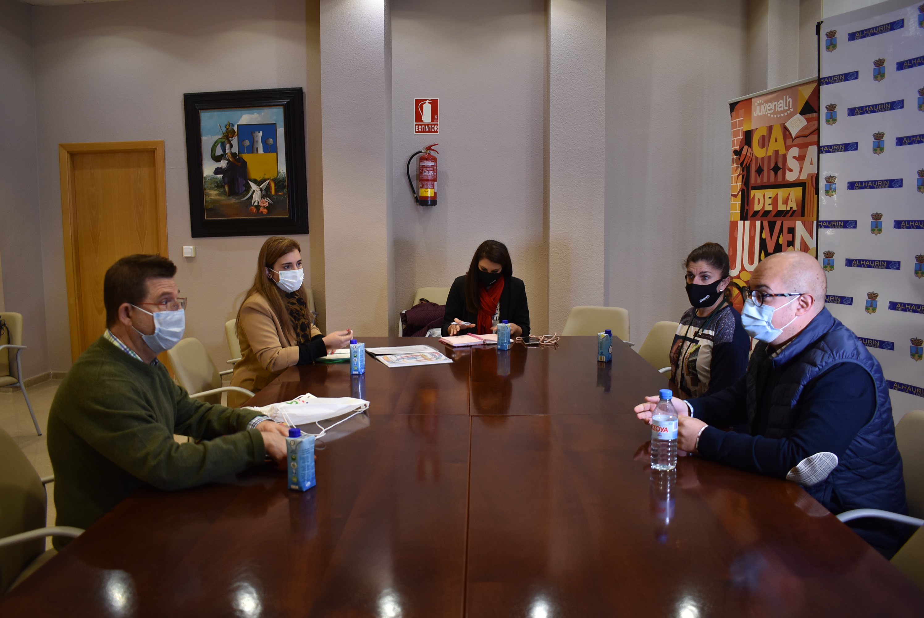 Momento de la reunión bilateral