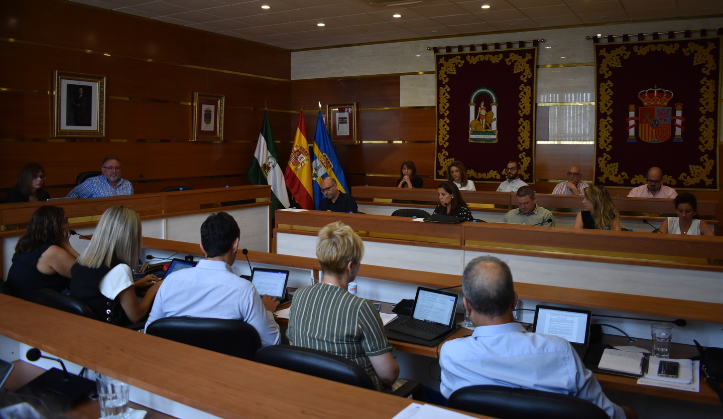 Momento del pleno ordinario de hoy viernes 20 de septiembre