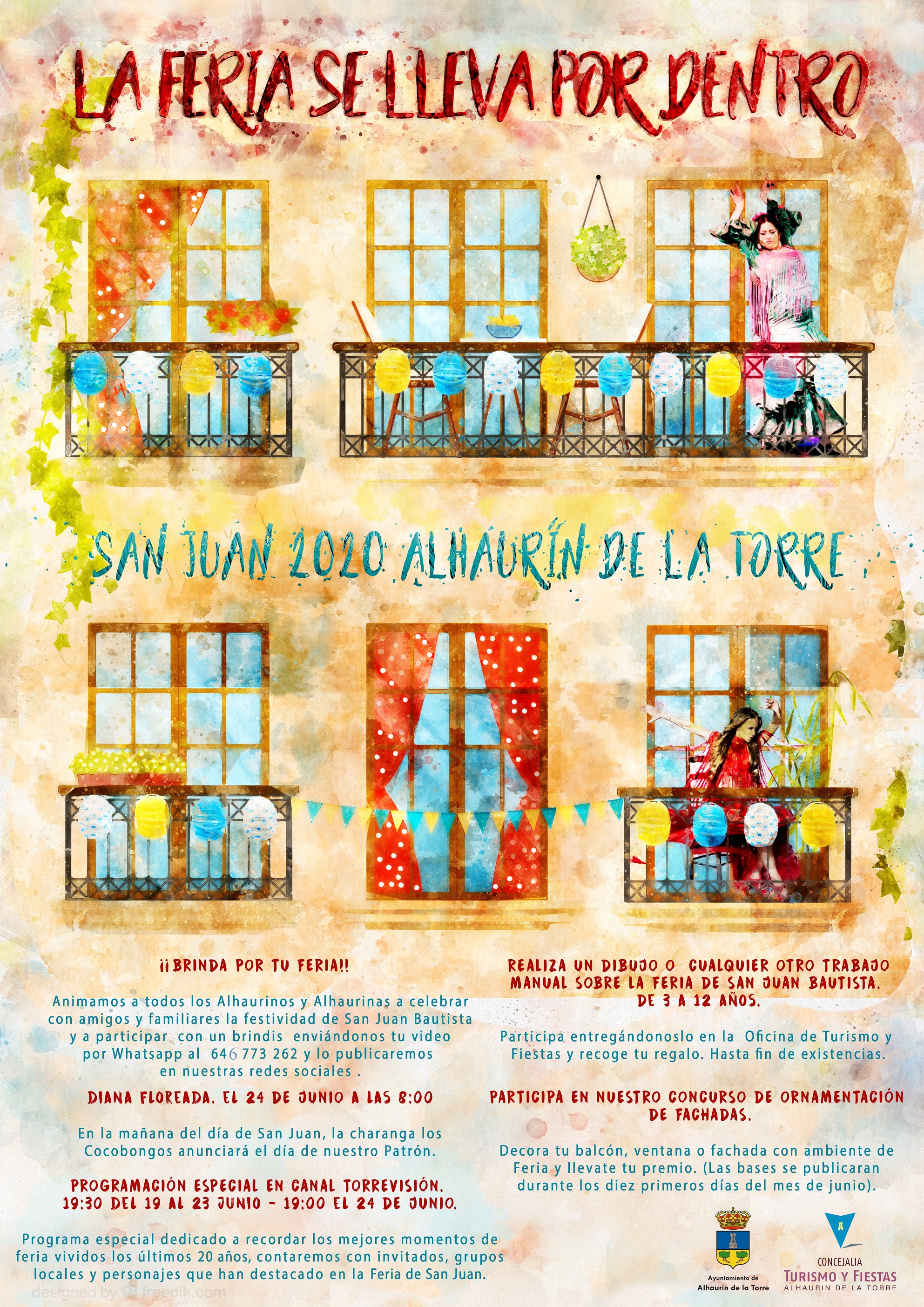 cartel de la feria virtual