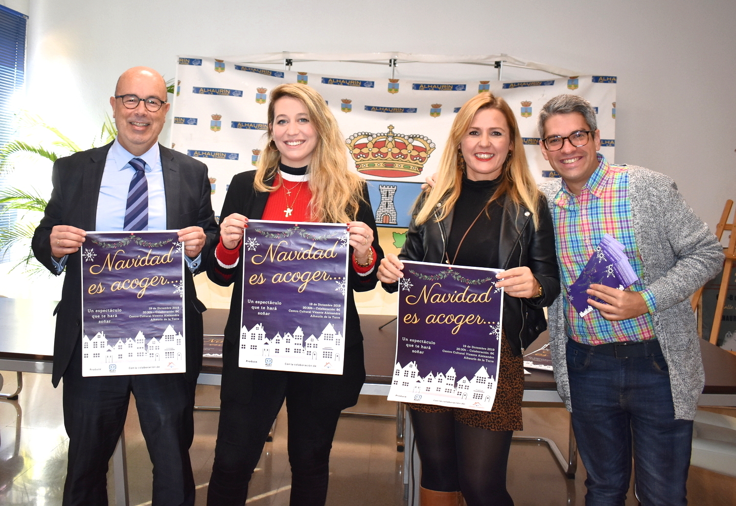 Presentación del espectáculo 'Navidad es acoger'