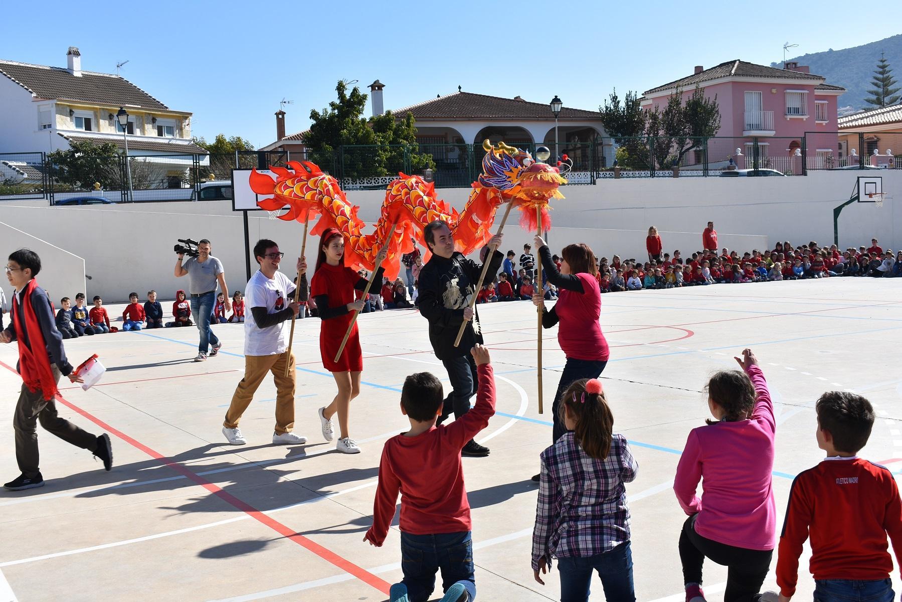 El CEIP Algazara celebra el Año Nuevo Chino