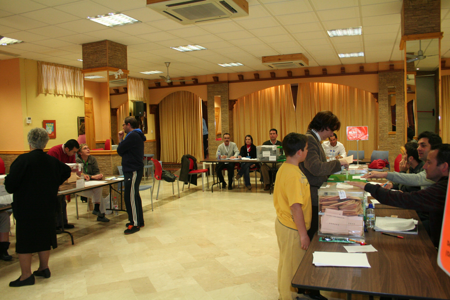 Imagen de archivo de las últimas Elecciones Generales en Alhaurín de la Torre