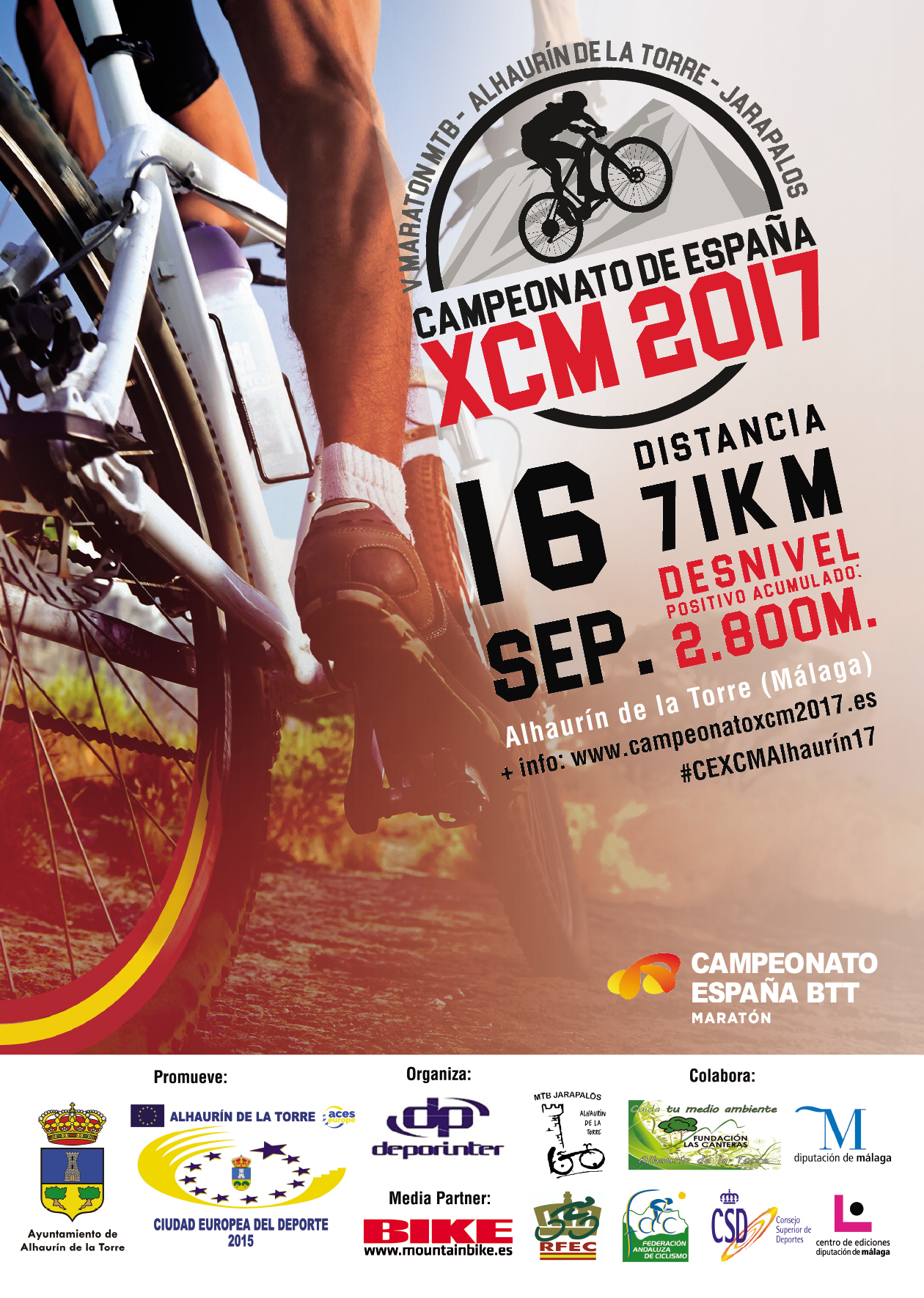 campeonato espaF1a xcm2017 cartel o