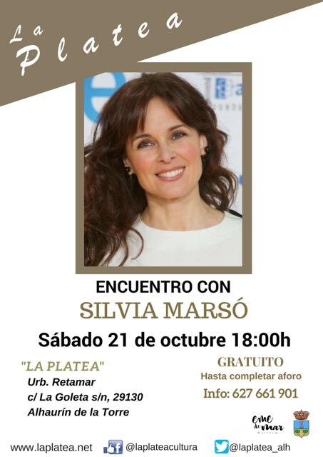 cartel evento Silvia Marsó