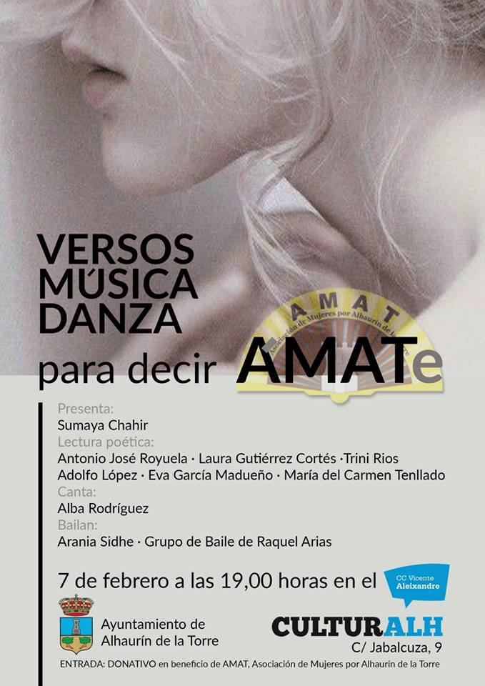 cartel versos musica danza
