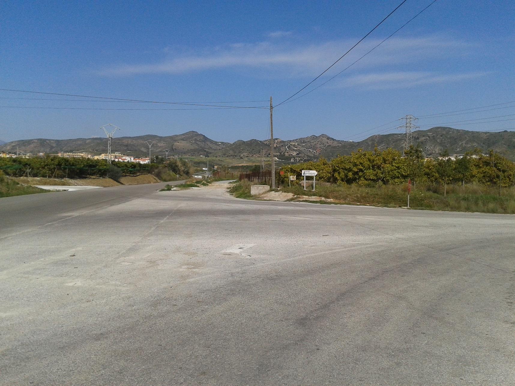Mejora de la carretera de la Vía hacia Alhaurín el Grande