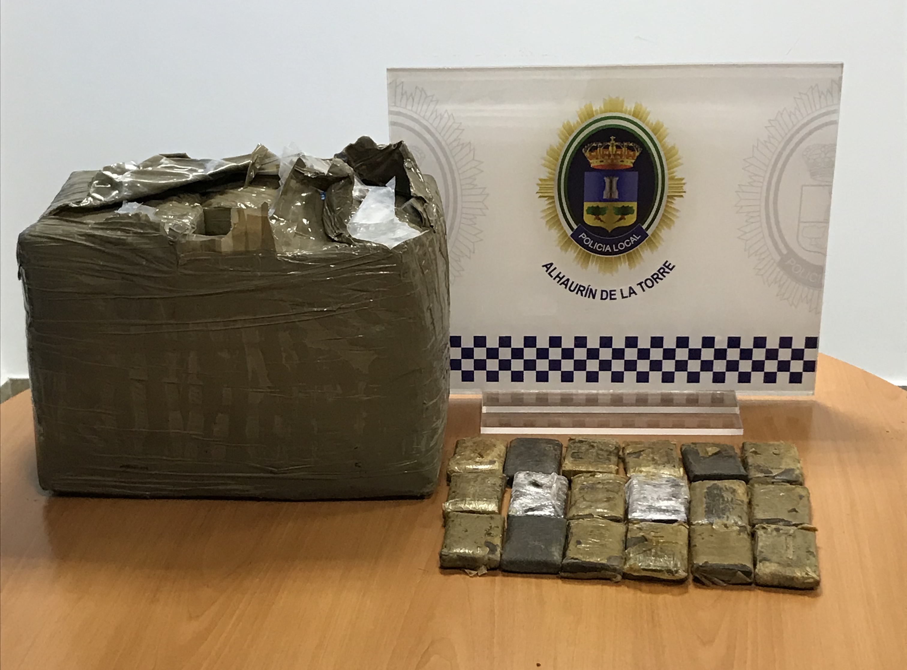 Fardo de hachís de 30 kilos