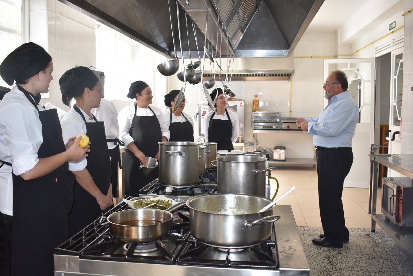 Imagen de un curso de cocina