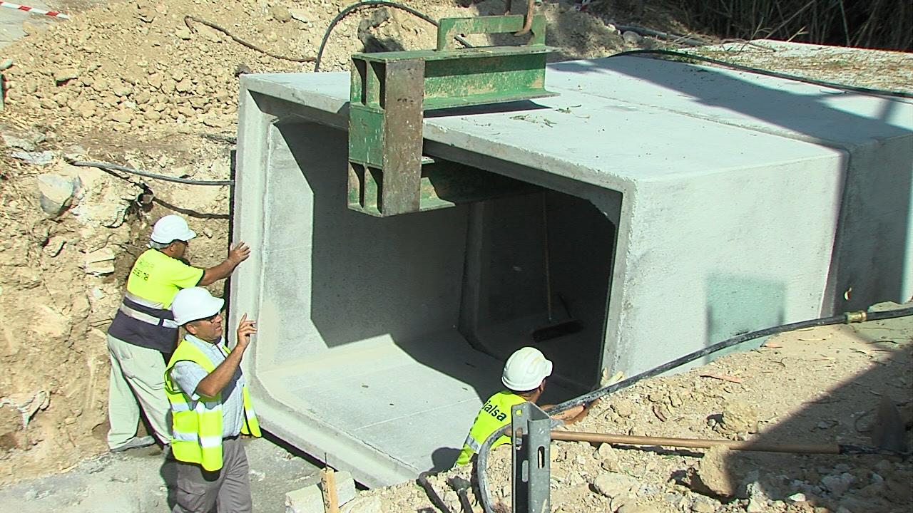 Reparación del camino de Vázquez Porras