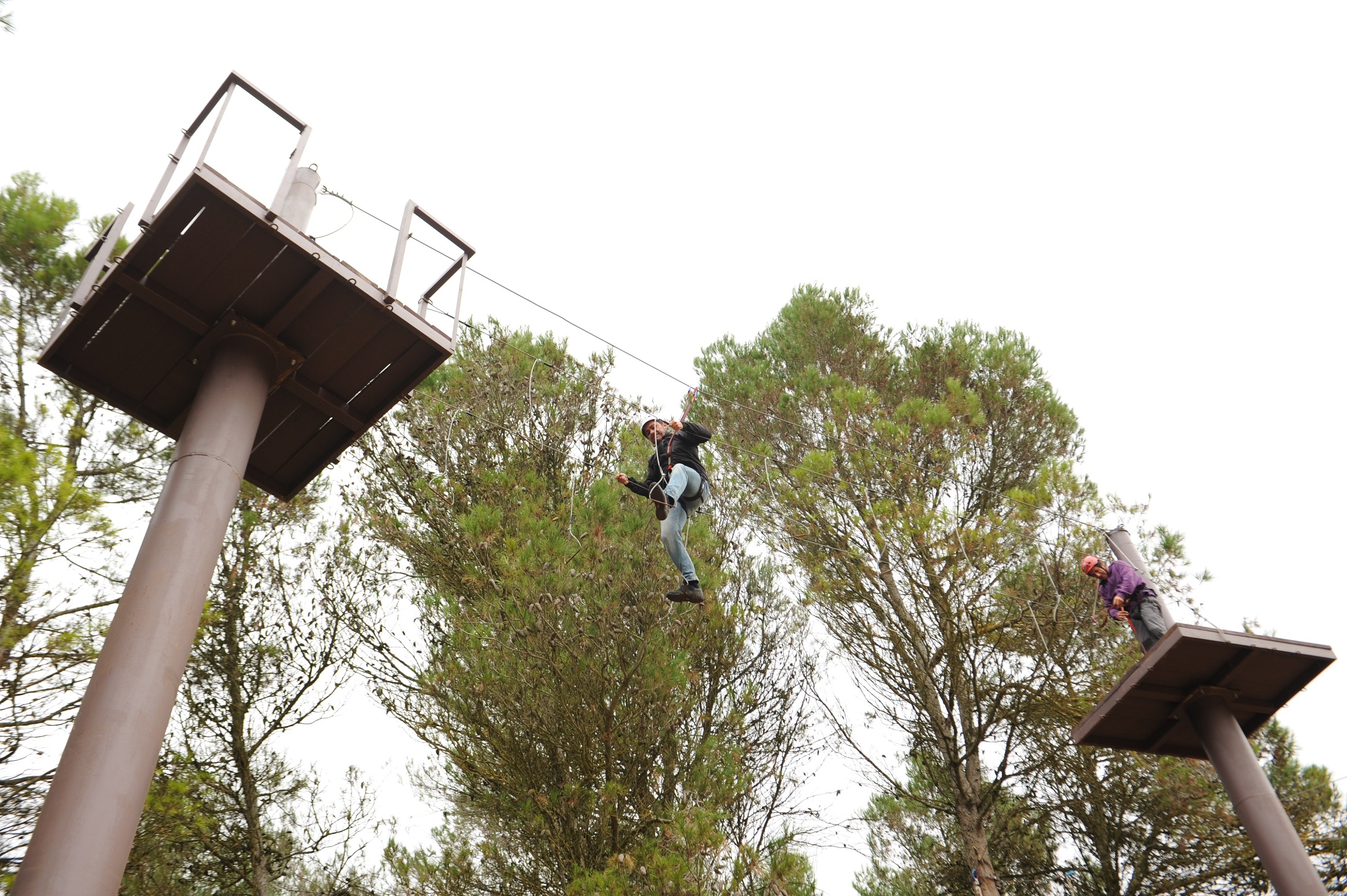 Parque de Arborismo en la Sierra