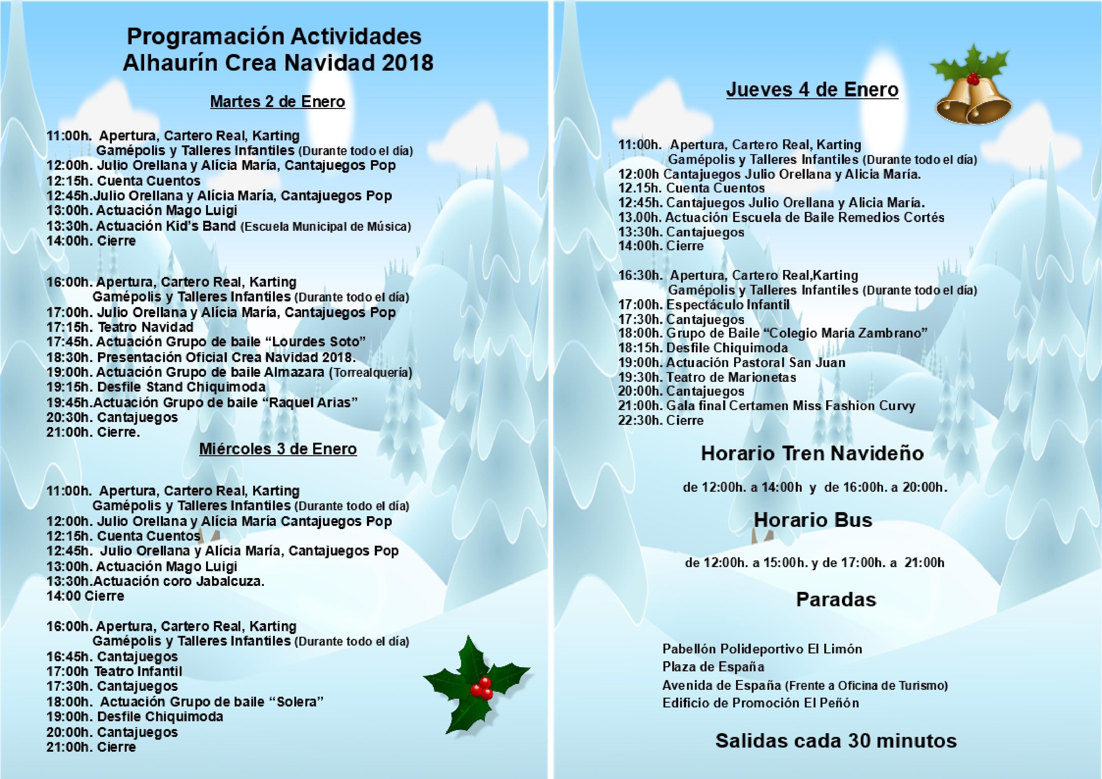 programa alhaurin crea navidad