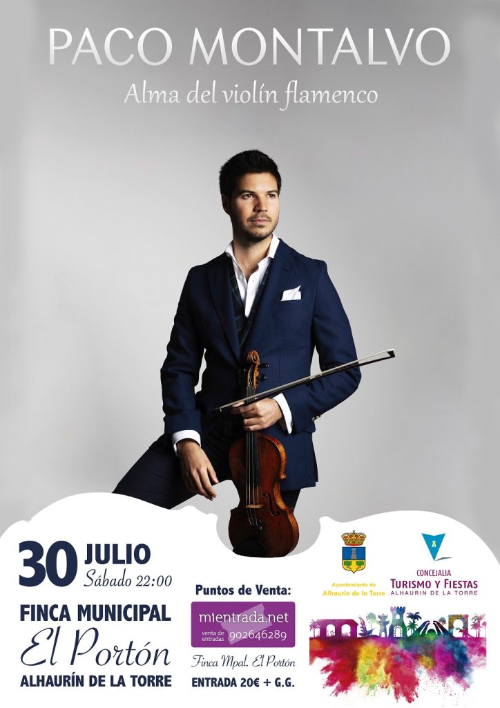 Premonición promedio Multa Concierto: 'Alma de violín flamenco', con Paco Montalvo - Ayuntamiento de  Alhaurín de la Torre